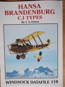 WINDSOCK  110. HANSA BRANDENBURG C.1 TYPES